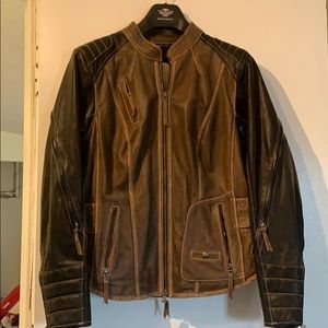 Harley Davidson leather Riding Jacket